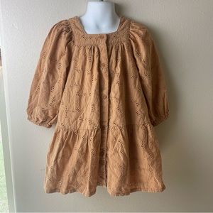 Zara girl dress, 3-4T, beautiful embroidered detail.